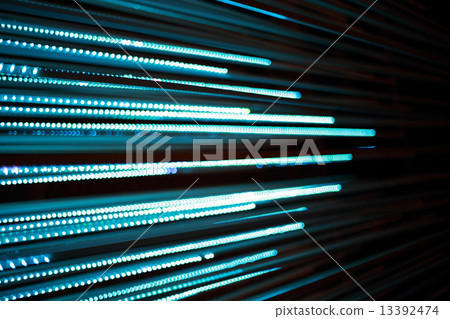 defocused bokeh graphic of lights line 13392474