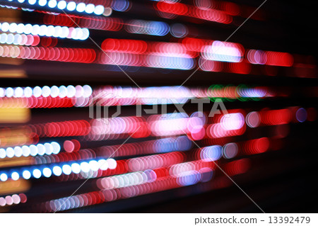 defocused bokeh graphic of lights line 13392479