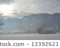 Germany snow scene 13392621