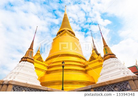 Wat Phra Kaew temple, Bangkok, Thailand. Wat Phra Kaew temple, Bangkok, Thailand. 13394348