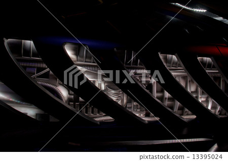 futuristic engine detail 13395024