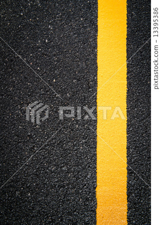 yellow line on the new road yellow line on the new road 13395386