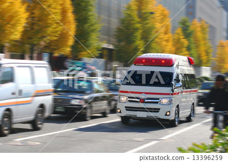 Running ambulance 13396259