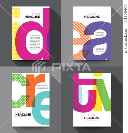 Creative Flyer design template Creative Flyer design template 13396406