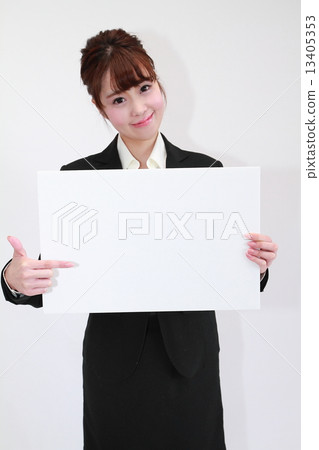 Ball gown business woman Ball gown business woman 13405353