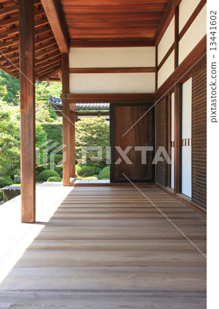 Hojo (Important Cultural Property) in Ikkyu-ji, Kyotanabe City, Kyoto Prefecture 13441602