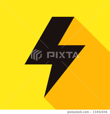 Lightning bolt icon 13442836