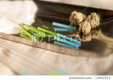針灸和艾灸 13442913