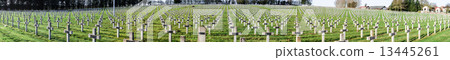Panorama Cemetery world war one in France Vimy La Targette 13445261