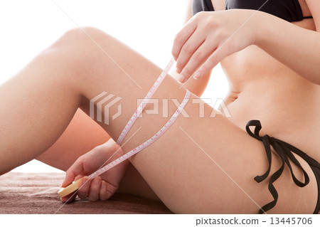 measuring tape, bikini, bikinis 13445706
