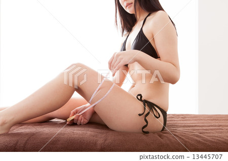 measuring tape, person, female 13445707
