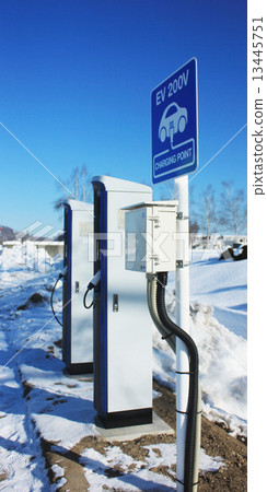 Electric car charge spot 13445751