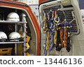 Tokyo Fire Department _ mountain rescue team mountain rescue car _ interior rear part (right) 13446136
