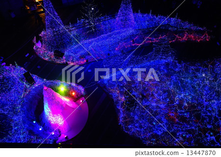 LED Lights Display in Tokyo 13447870