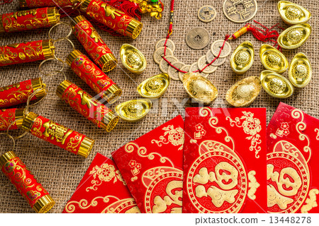 assorted chinese new year decorations 13448278
