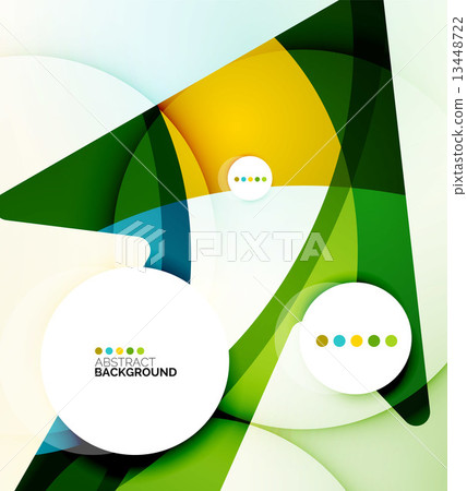 Flowing shapes fresh business template Flowing shapes fresh business template 13448722
