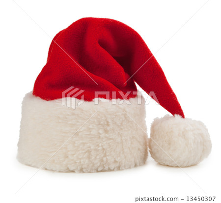 Santa hat isolated on white background 13450307