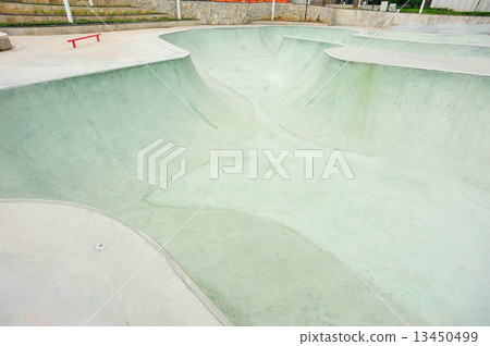 modern skatepark  13450499