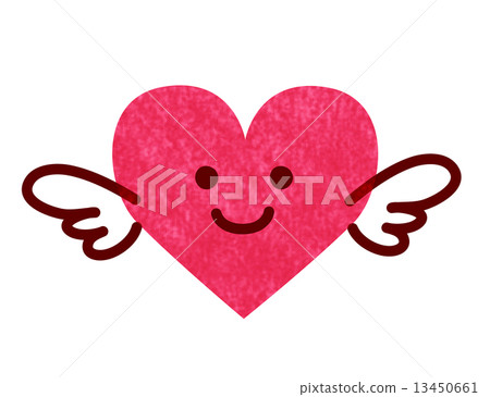 Heart with feathers Heart with feathers 13450661