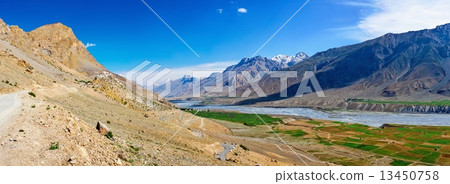 Ki monastery. Spiti Valley, India 13450758