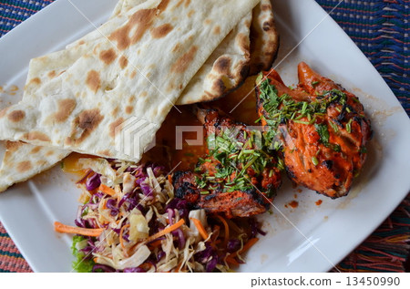Tandoor chicken - traditional Indian food Tandoor chicken - traditional Indian food 13450990