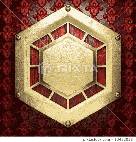 gold and wood background gold and wood background 13452038