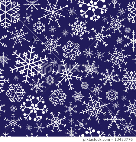 snowflakes dark blue pattern eps10 snowflakes dark blue pattern eps10 13453776
