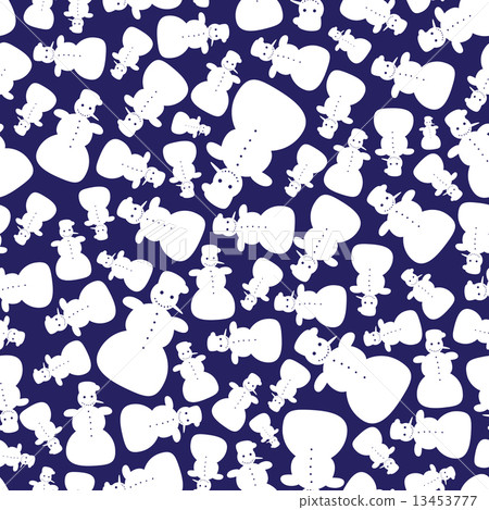 snowman pattern eps10 snowman pattern eps10 13453777