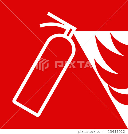 Fire extinguisher sign Fire extinguisher sign 13453922