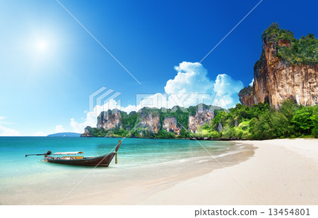 Railay beach in Krabi Thailand 13454801