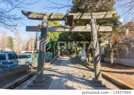 東京都澀谷區的澀谷冰川神社 13457999