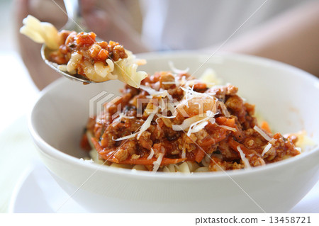 pasta with tomato sauce pasta with tomato sauce 13458721
