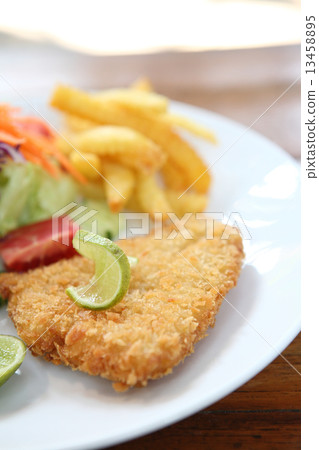 Fish and chips 13458895