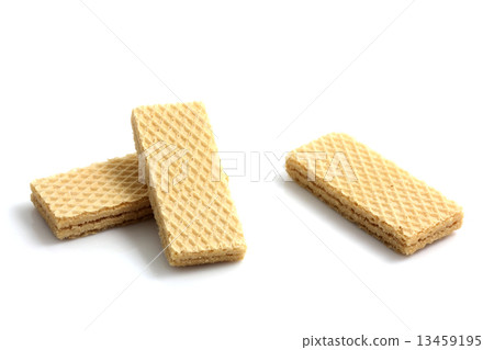 wafers isolated in white background wafers isolated in white background 13459195