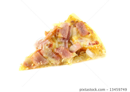 pizza isolated in a white background pizza isolated in a white background 13459749