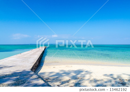 沖繩縣竹富島西碼頭 沖繩縣竹富島西碼頭 13462192