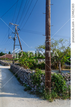 Scenery of Taketomi-jima Island, Okinawa Prefecture 13462383
