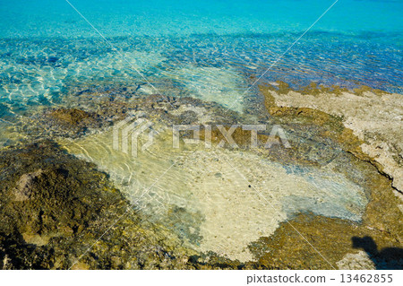 Okinawa Prefecture Taketomi island sea 13462855