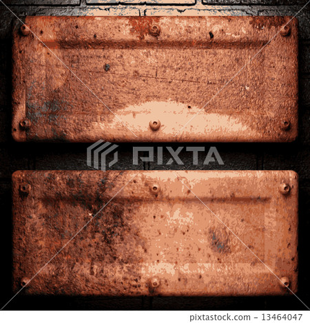 Old metal background Old metal background 13464047