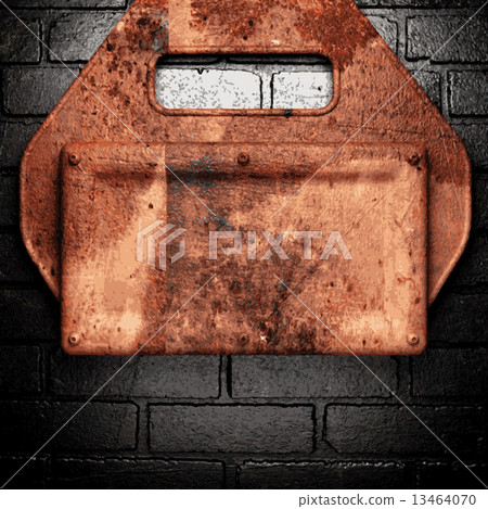 Old metal background Old metal background 13464070