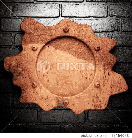 Old metal background Old metal background 13464088