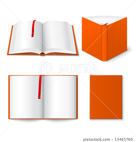 Open book templates set 13465760