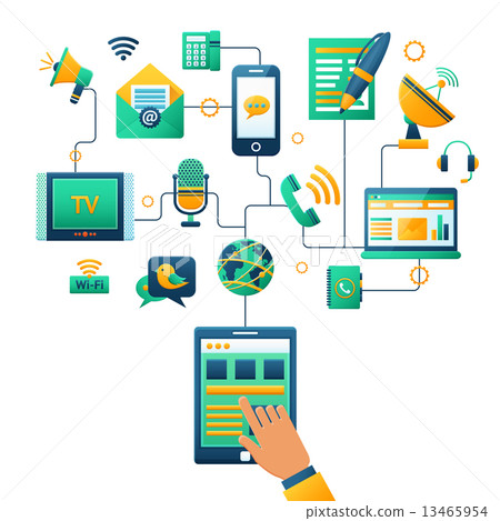 Communication Concept Illustration 13465954