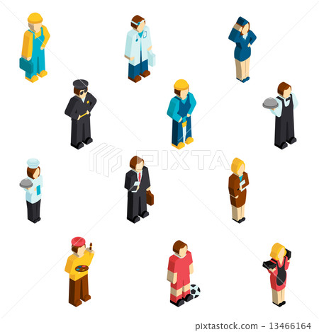 Avatar Profession Isometric 13466164
