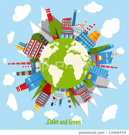 Industrial Buildings Concept 13466454