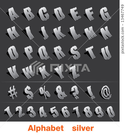Alphabet paper style set - Stock Illustration [13467749] - PIXTA