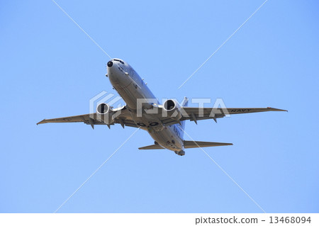 美國軍用飛機在厚木基地 13468094