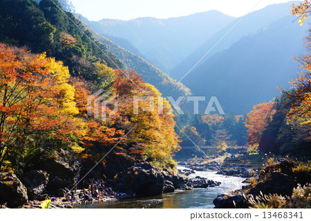 Mitake谷流和秋葉 13468341