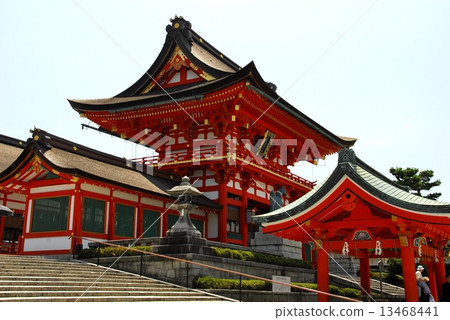 Scenery of Kyoto Fushimi Inari Shrine Scenery of Kyoto Fushimi Inari Shrine 13468441