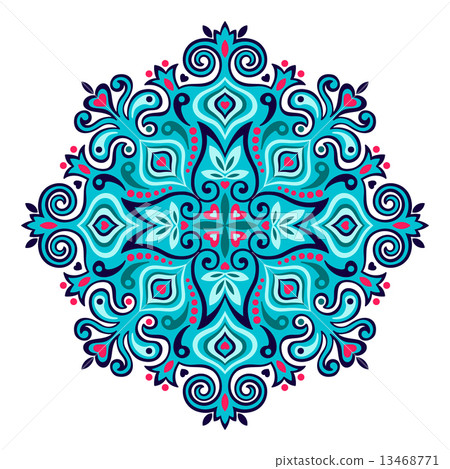 Arabesque. Decorative element. Arabesque. Decorative element. 13468771